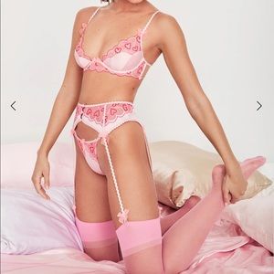 For love and Lemons Retro Heart 3 piece set